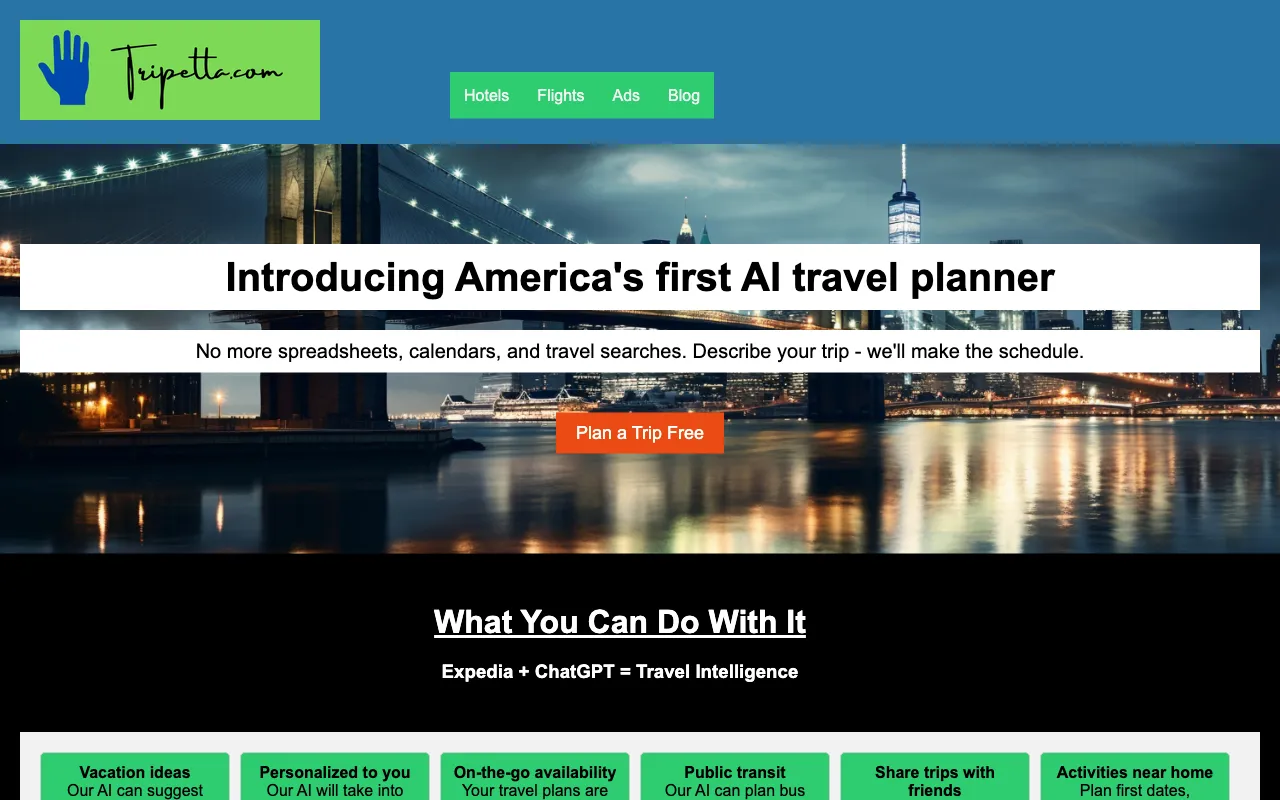 Tripetta — preview screenshot