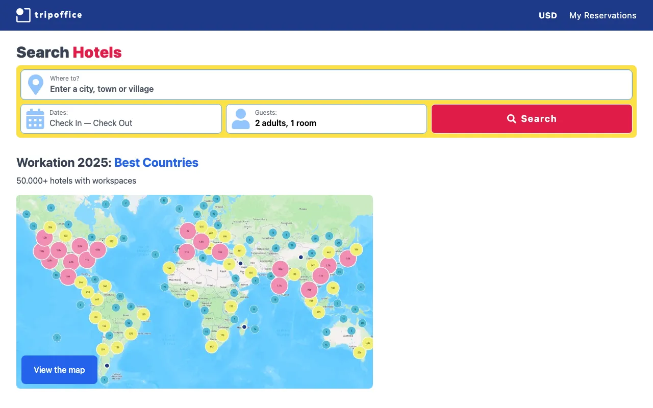 TripOffice.com — preview screenshot