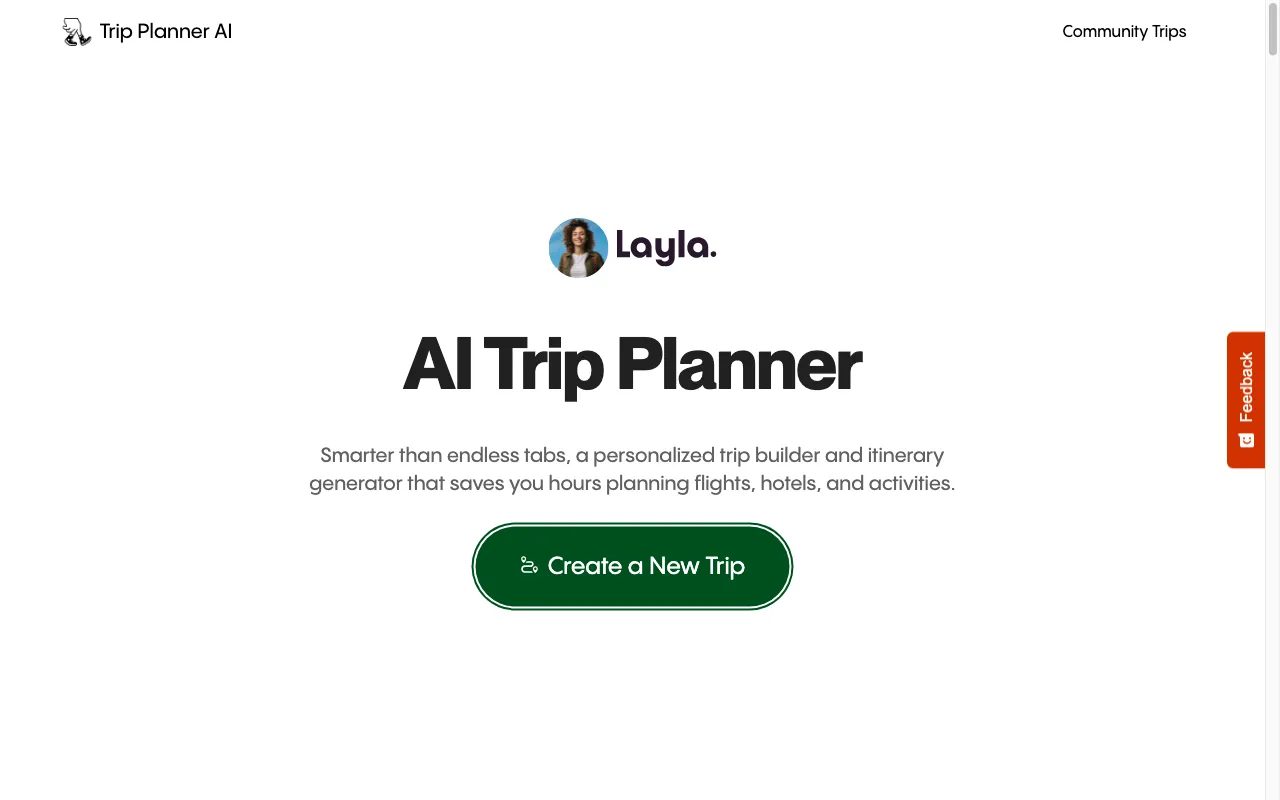 Tripplanner — preview screenshot