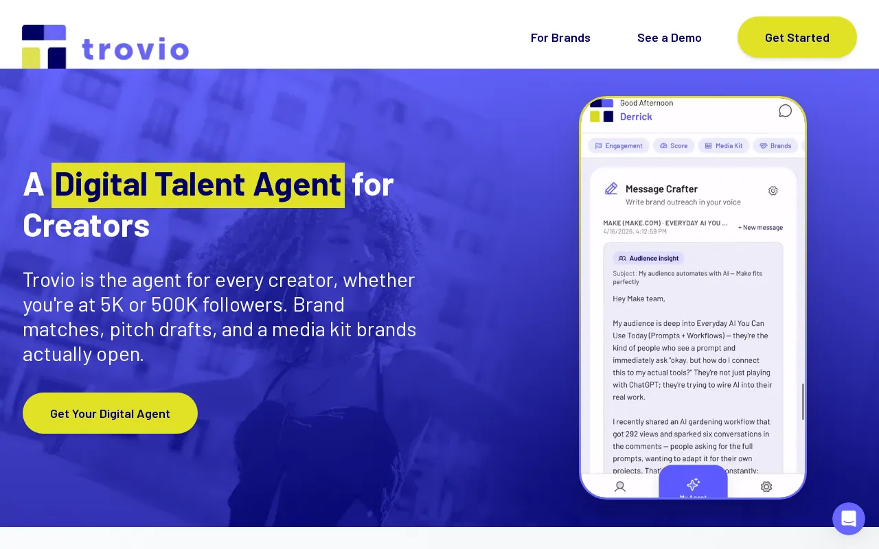 Trovio — preview screenshot
