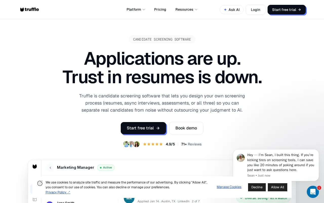 Truffle — preview screenshot