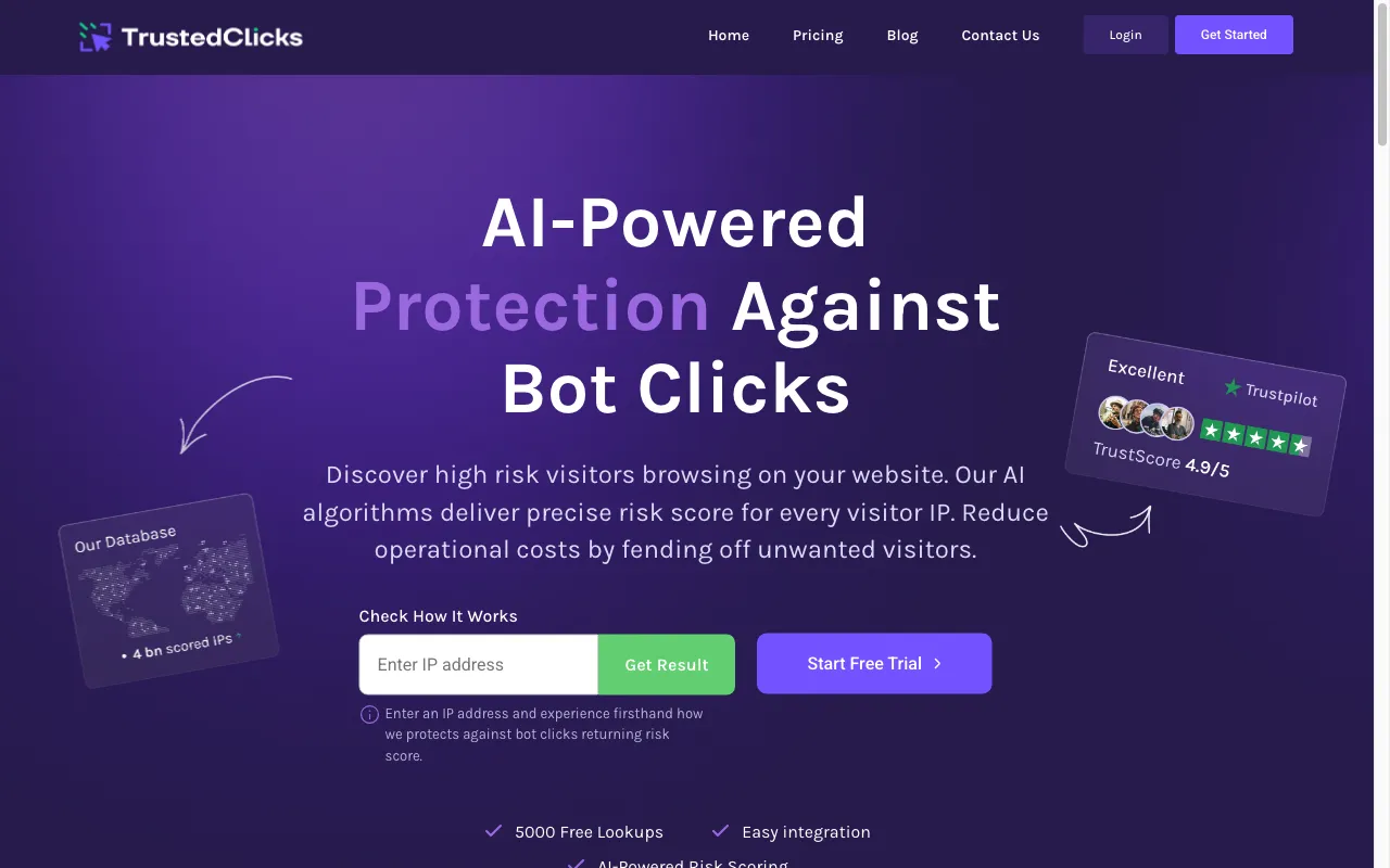 Trusted Clicks — preview screenshot