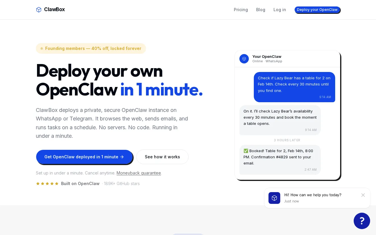 Tryclawbox — preview screenshot
