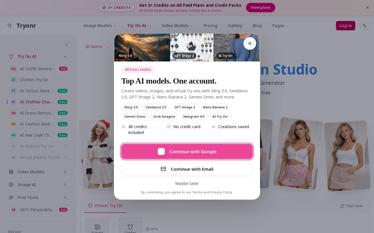 Tryonr — preview screenshot