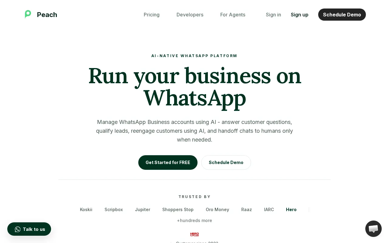 Trypeach — preview screenshot