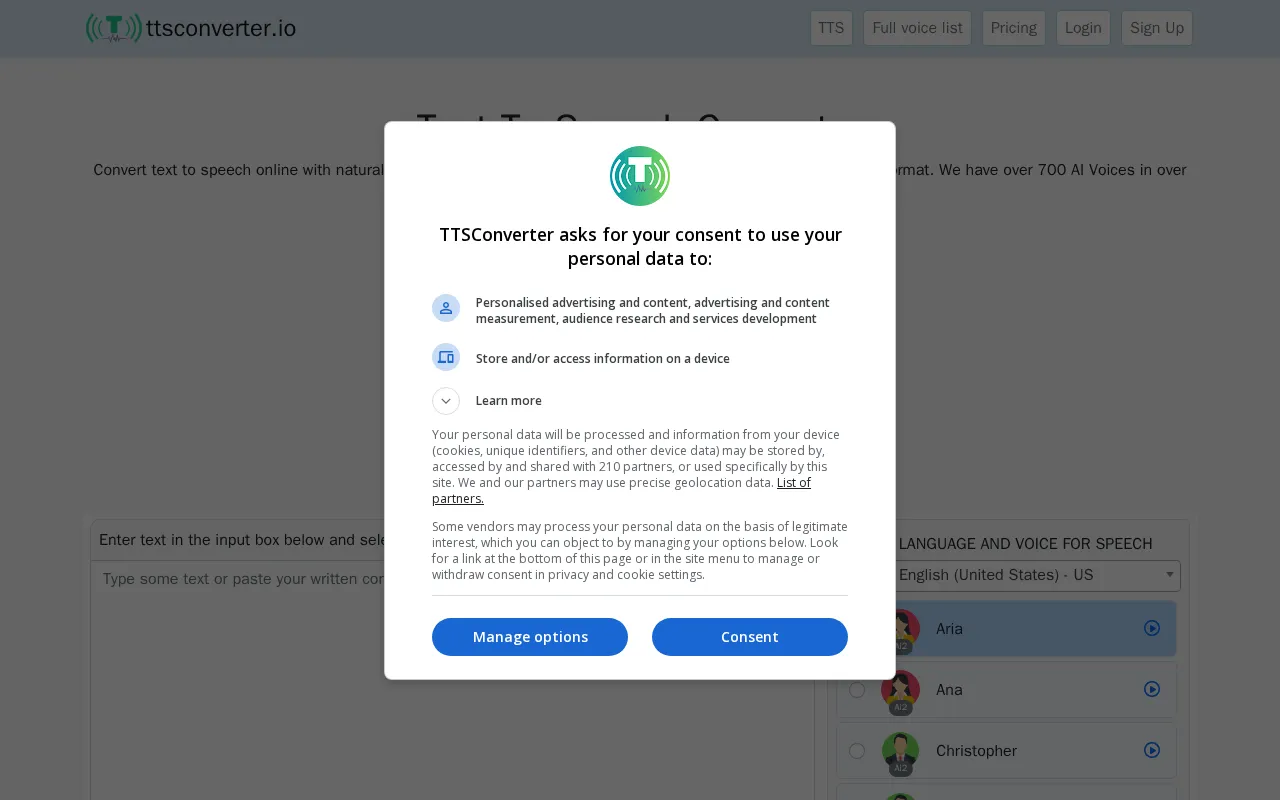 Ttsconverter — preview screenshot