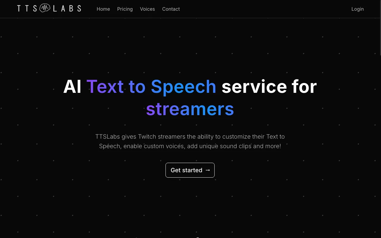 TTSLabs — preview screenshot
