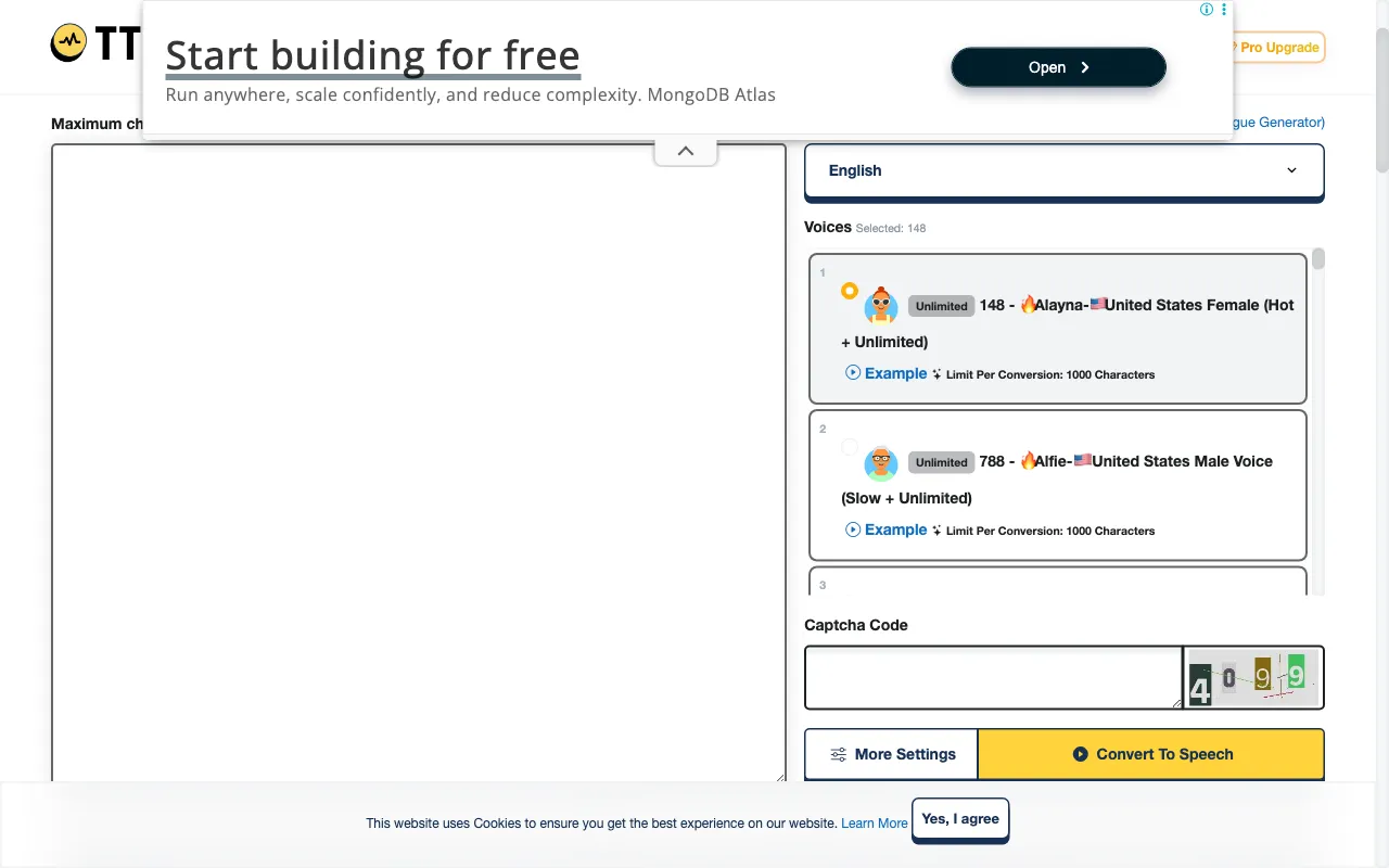 TTSMaker — preview screenshot