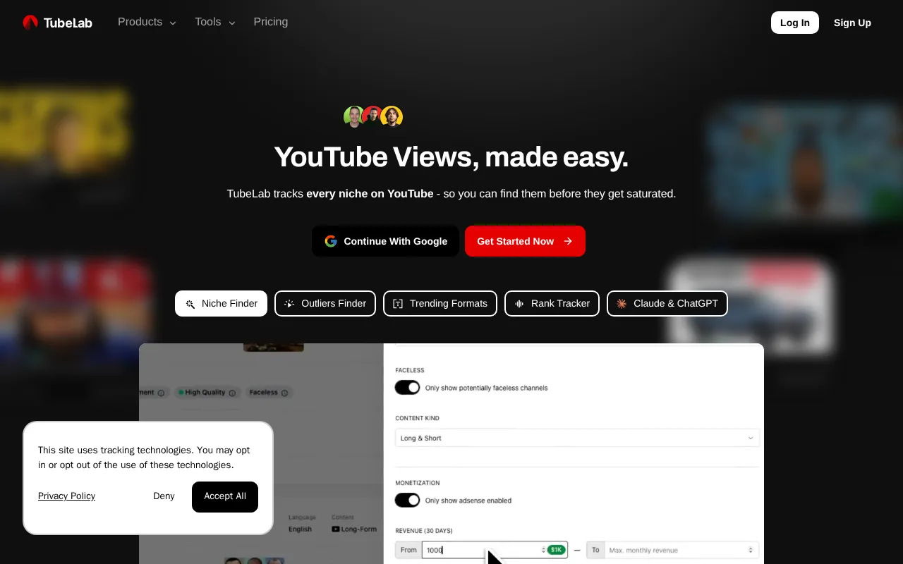 Tubelab — preview screenshot