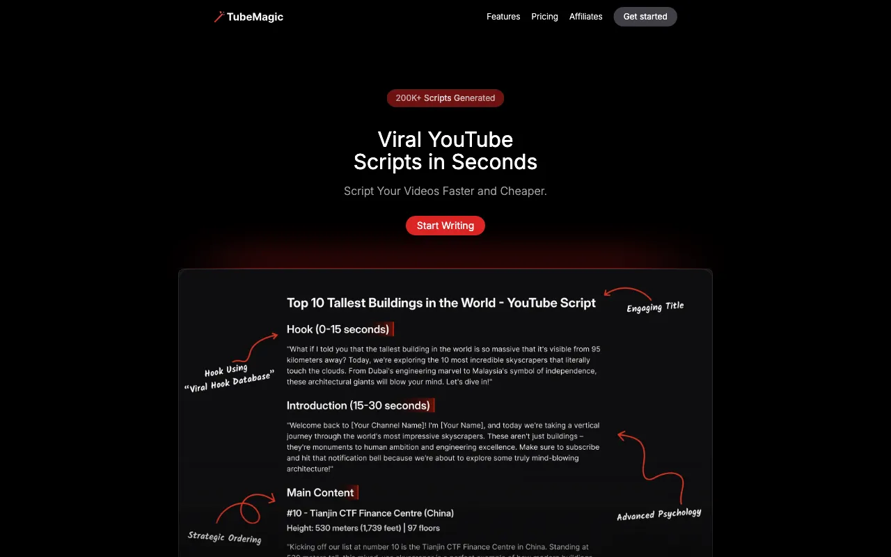 TubeMagic — preview screenshot