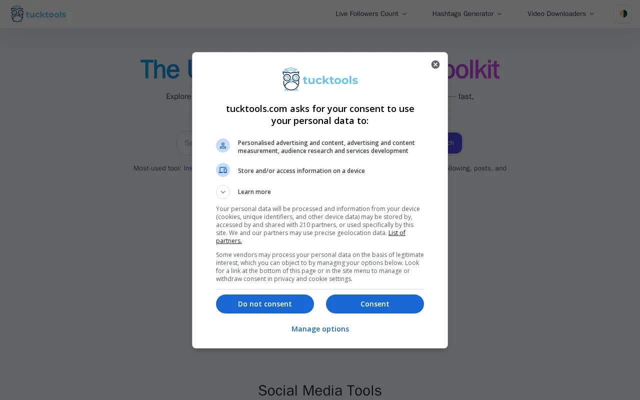 TuckTools — preview screenshot