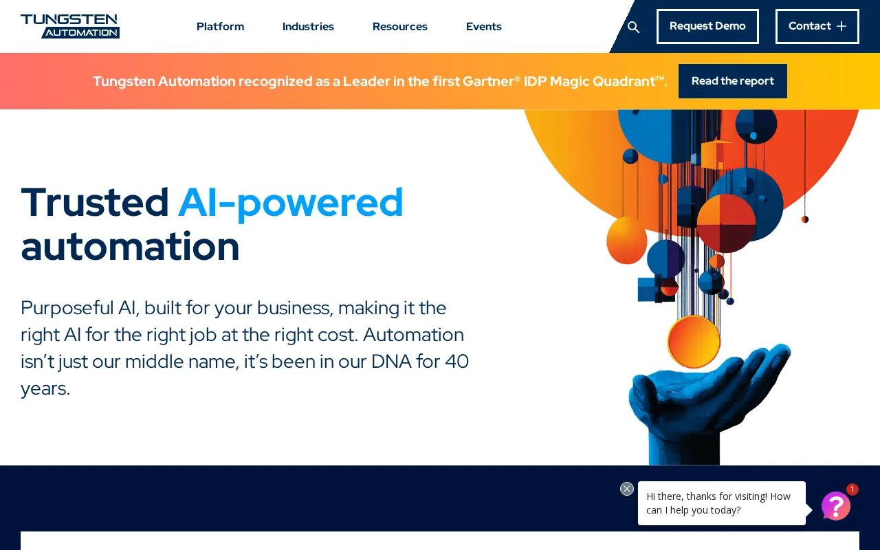 Tungsten Automation — preview screenshot