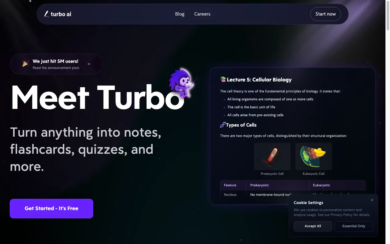 TurboLearn AI — preview screenshot