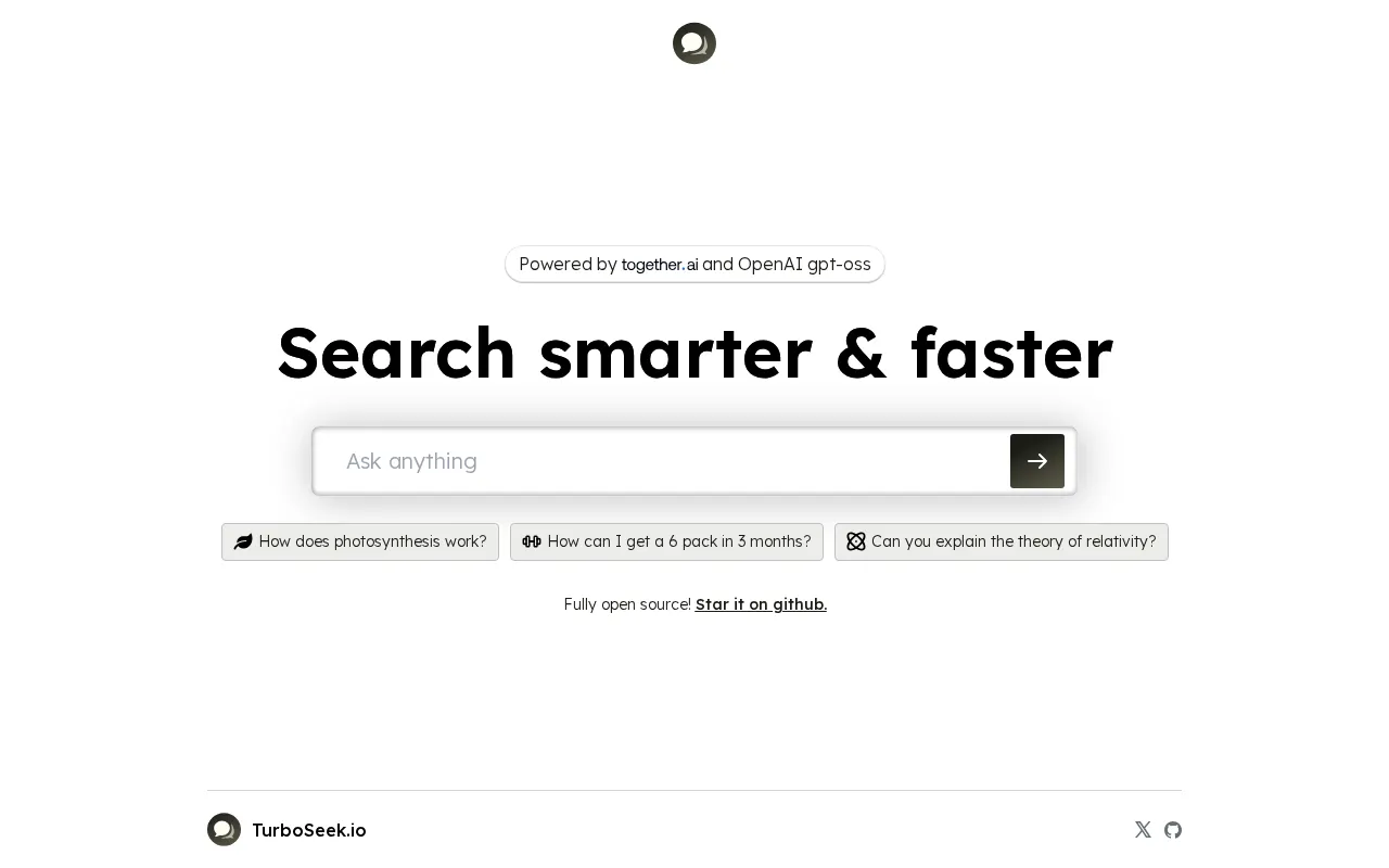 TurboSeek.io — preview screenshot