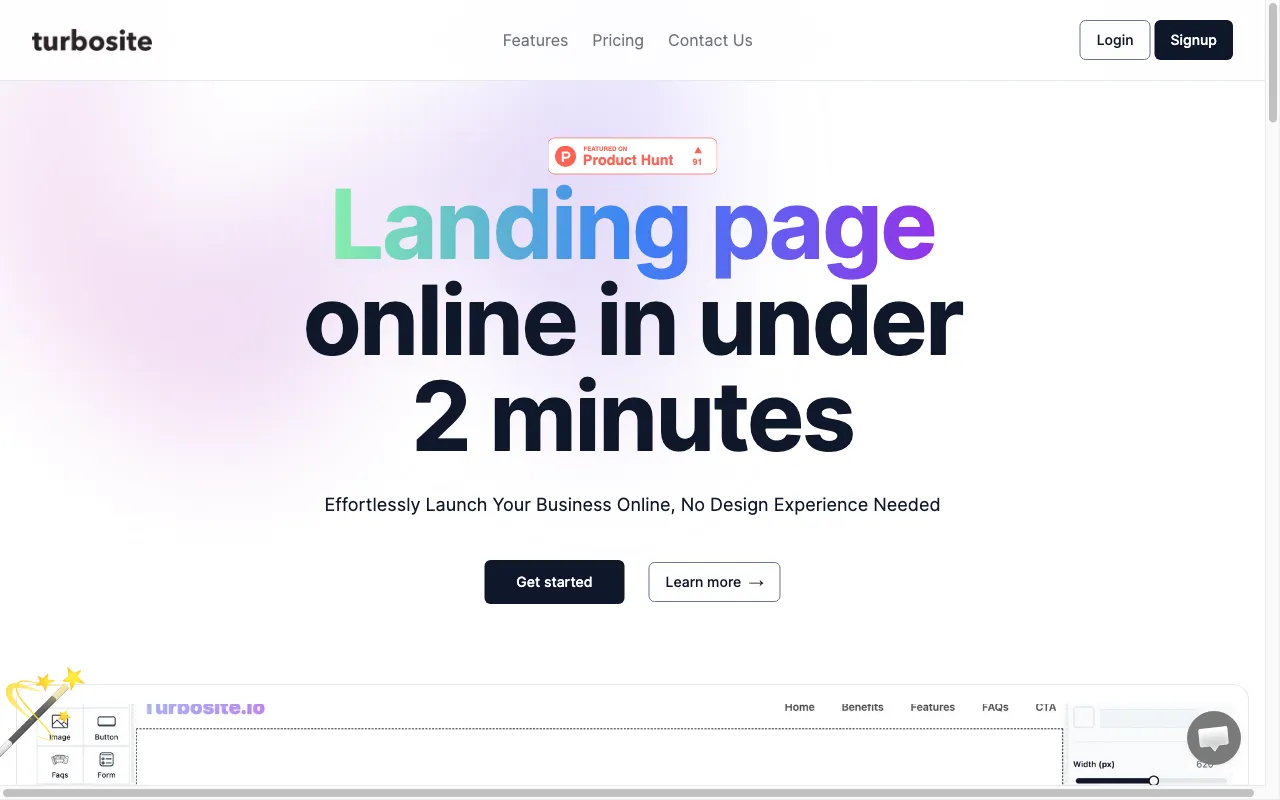 Turbosite — preview screenshot