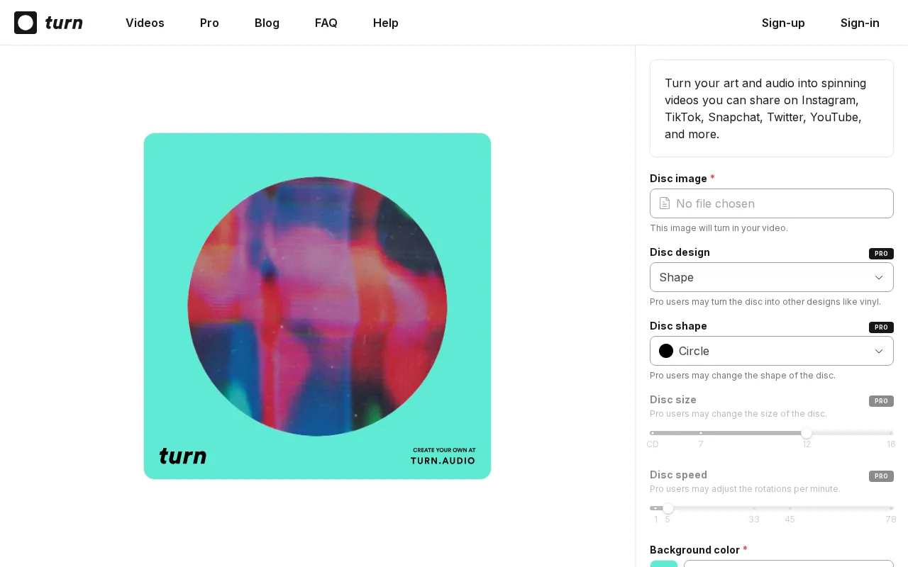 Turn — preview screenshot