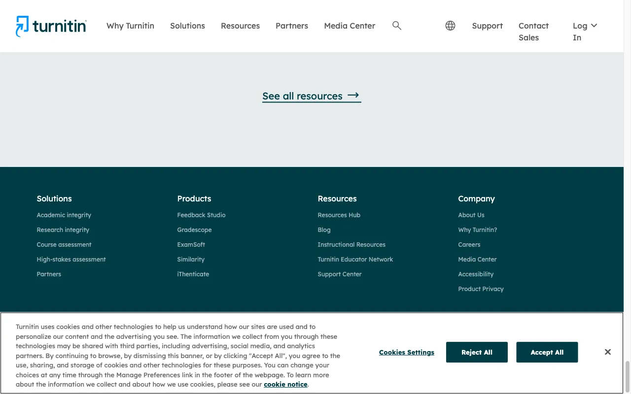 Turnitin — preview screenshot