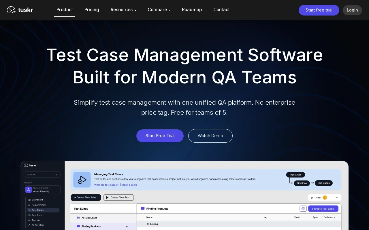 Tuskr — preview screenshot