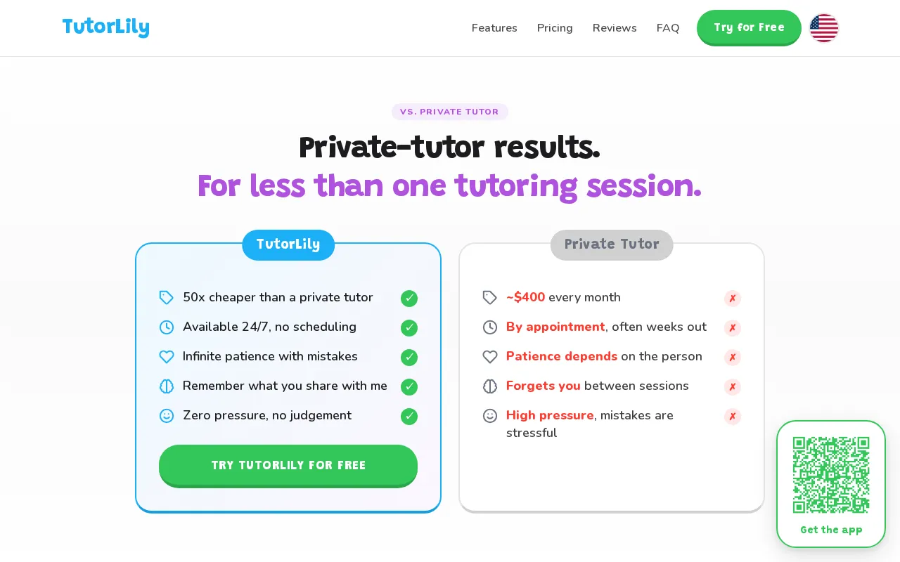 TutorLily — pricing page