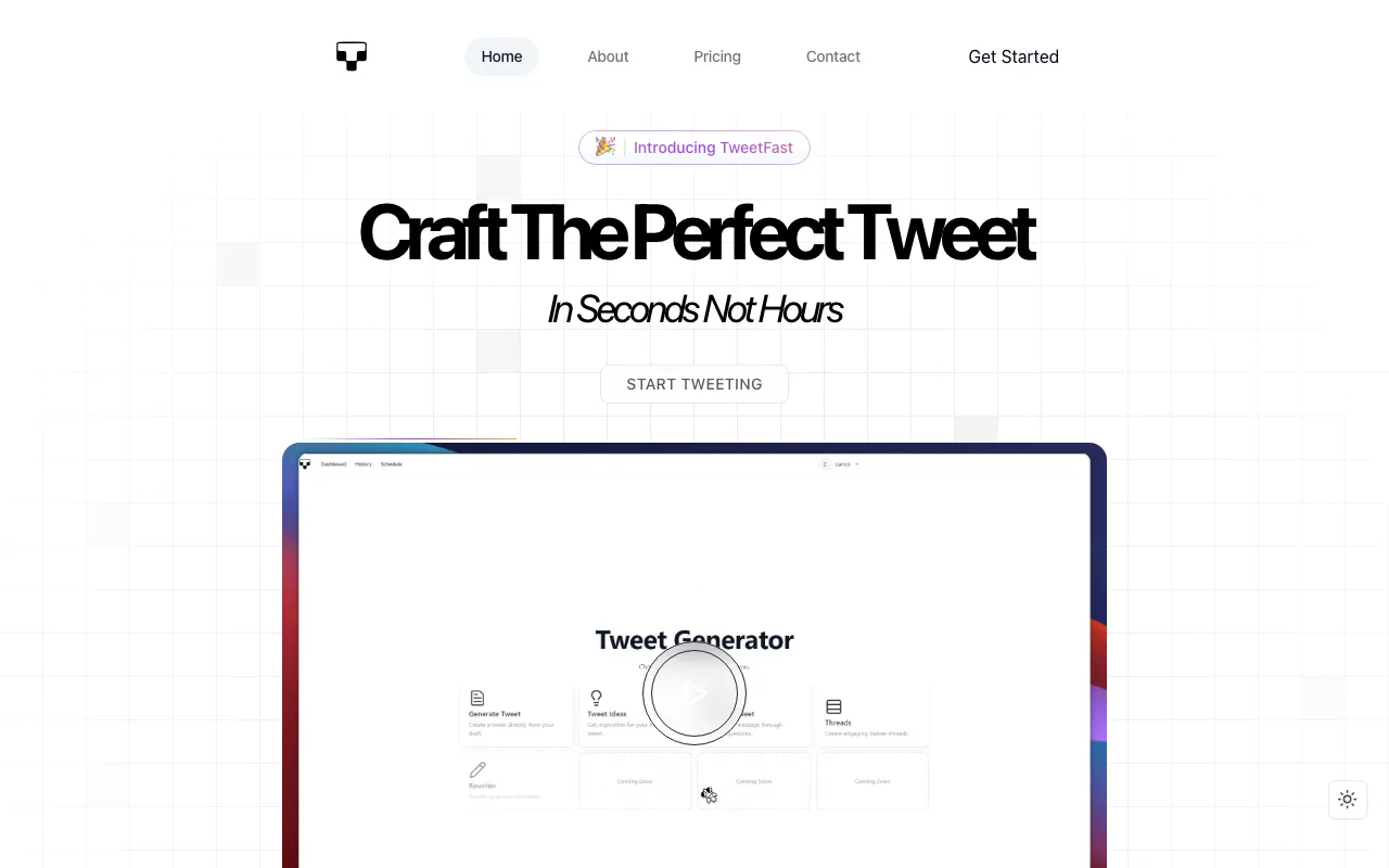 TweetFast — preview screenshot