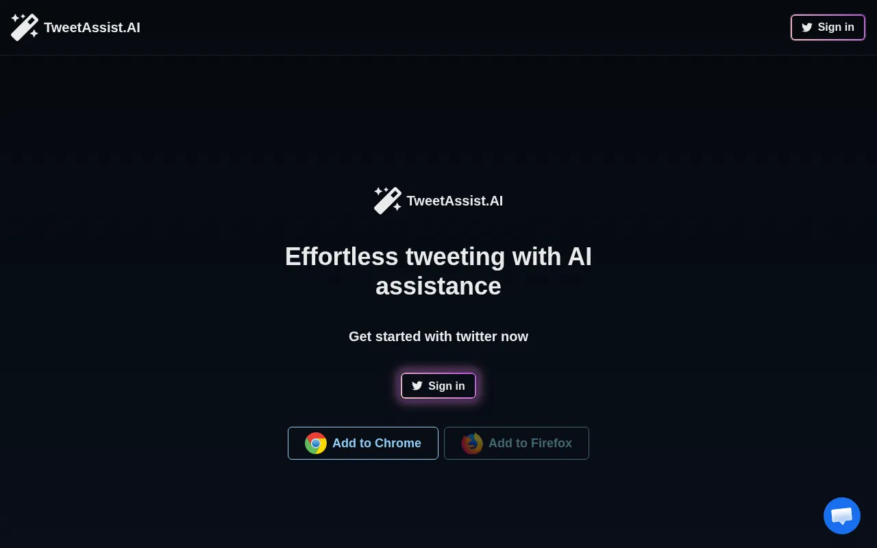 TweetAssist.AI — preview screenshot