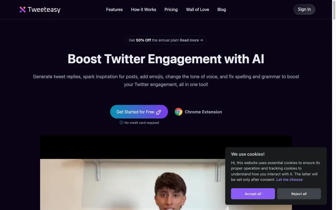 Tweeteasy — preview screenshot