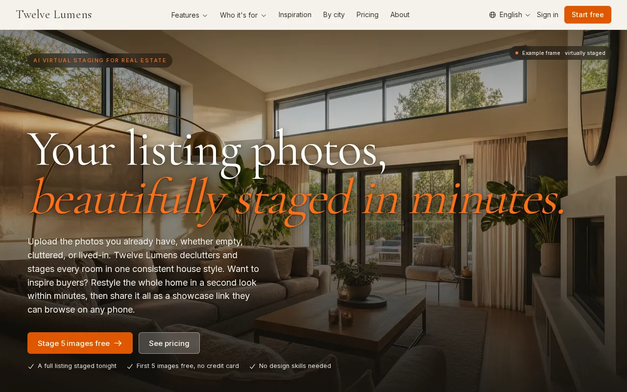 Twelve Lumens — preview screenshot