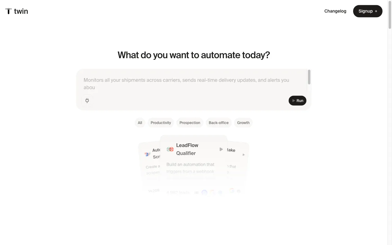 Twin — preview screenshot
