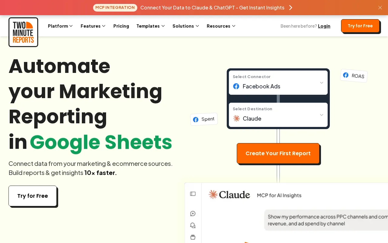 Two Minute Reports — preview screenshot