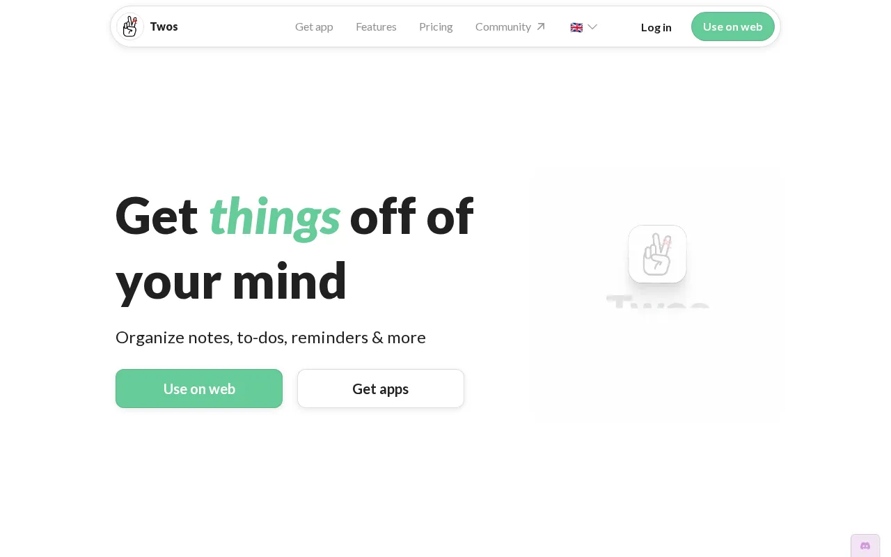 Twos — preview screenshot
