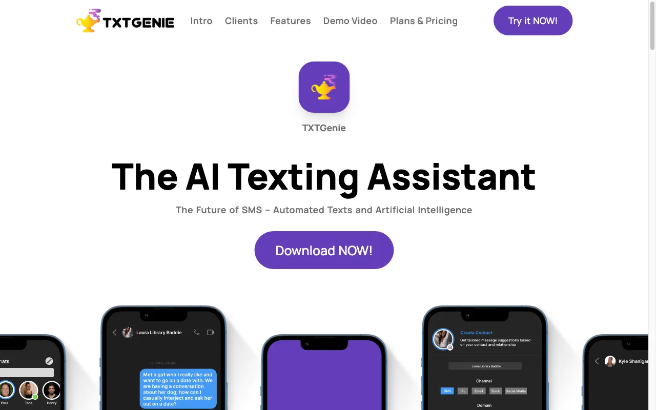 TXTGenie — preview screenshot