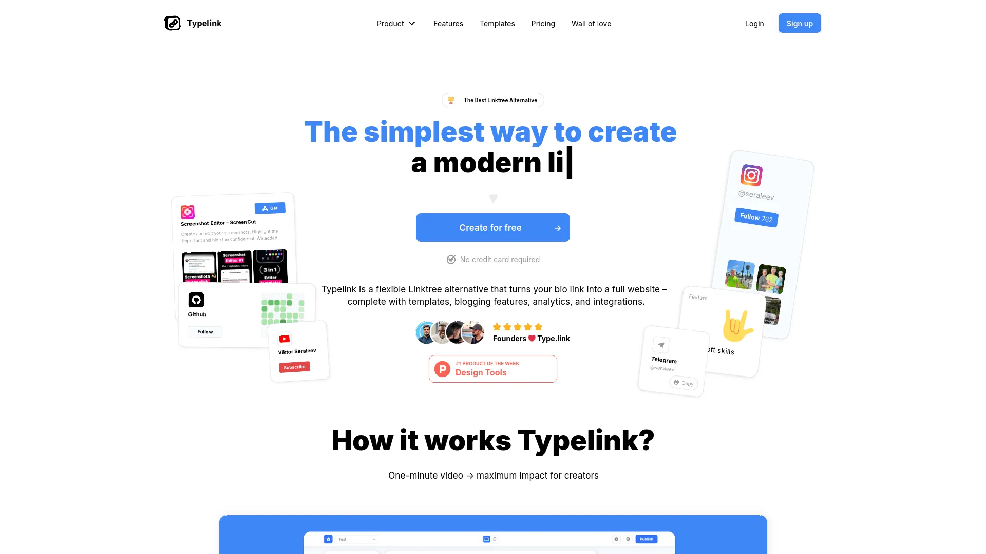Type.link — preview screenshot