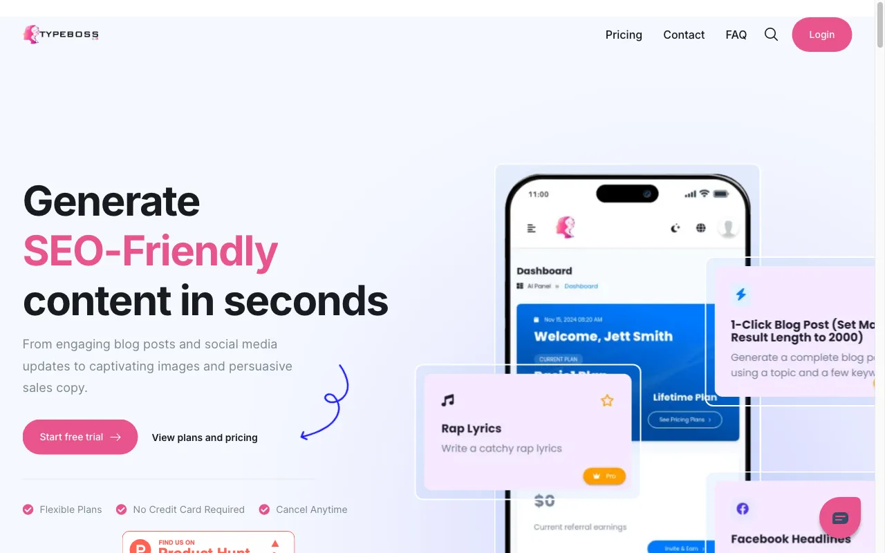 Typeboss — preview screenshot