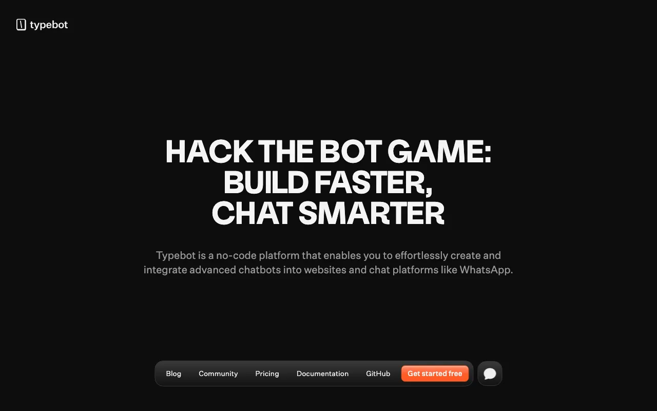 Typebot — preview screenshot