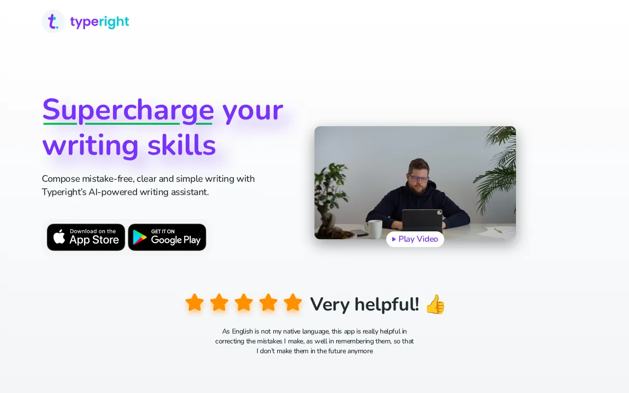 Typeright — preview screenshot