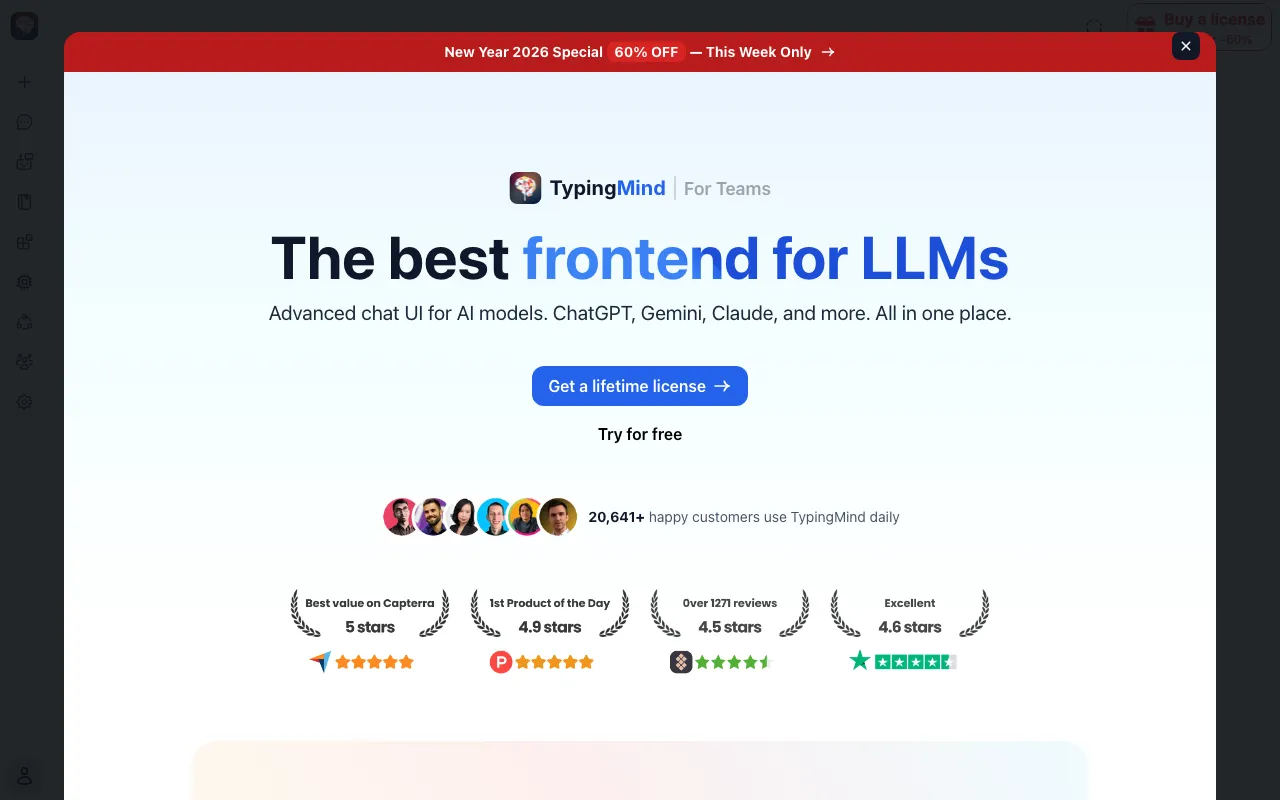 TypingMind — preview screenshot