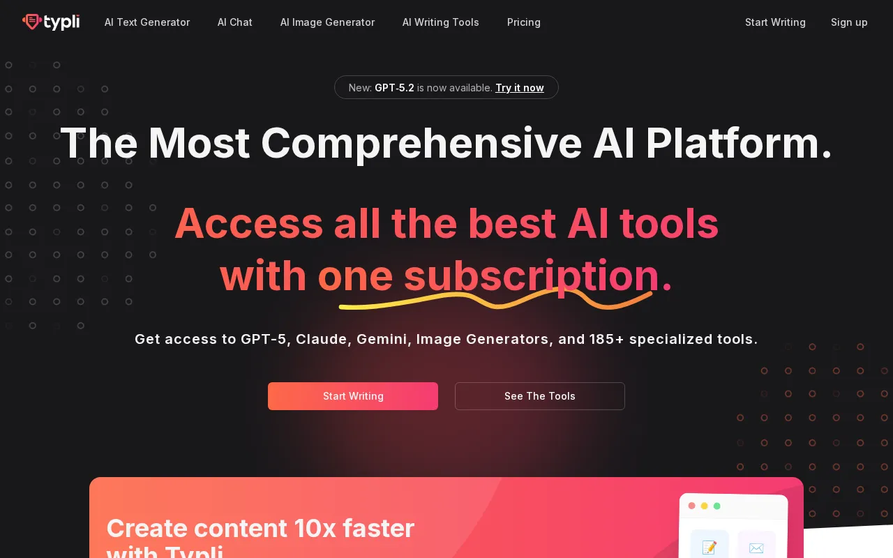 Typli.ai — preview screenshot
