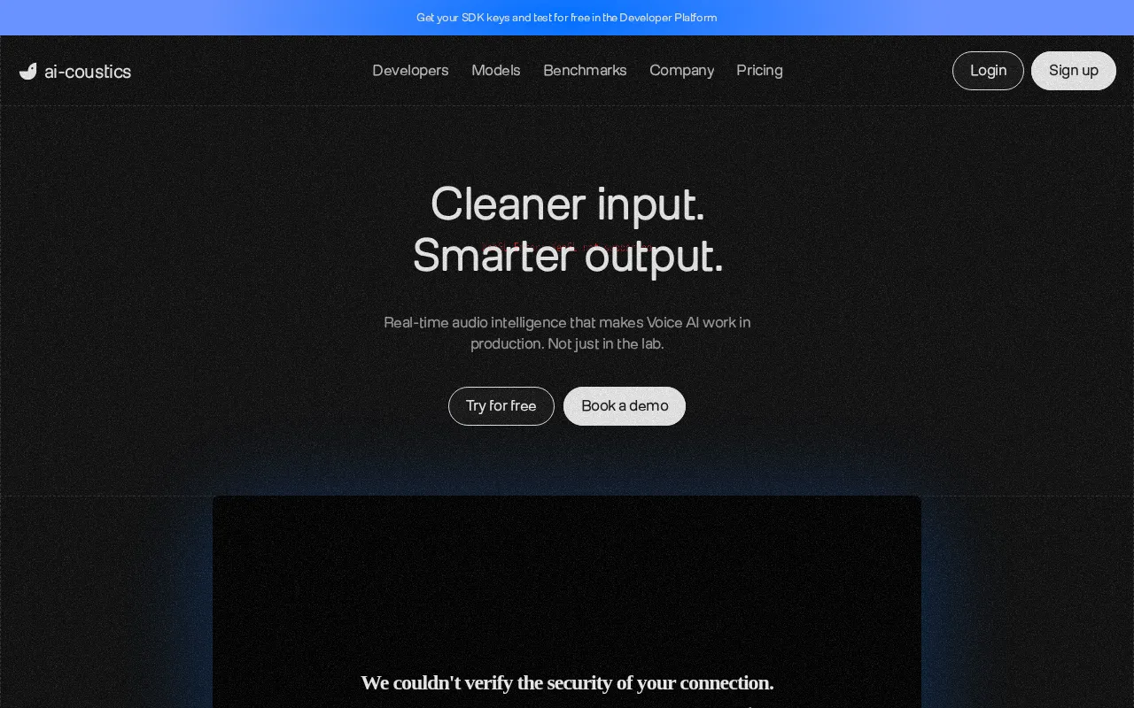 Tyto by ai-coustics — preview screenshot