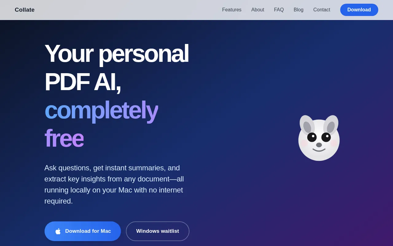 Collate — preview screenshot
