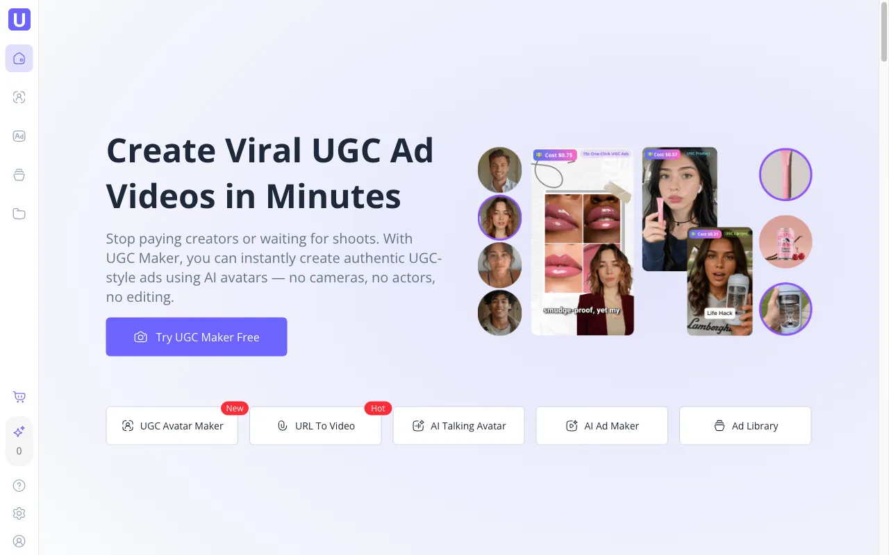 UGC Maker — preview screenshot