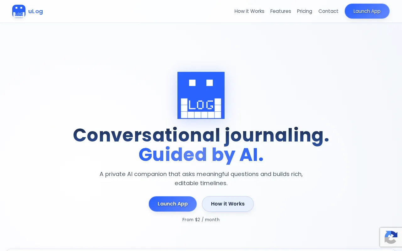 Ulog — preview screenshot