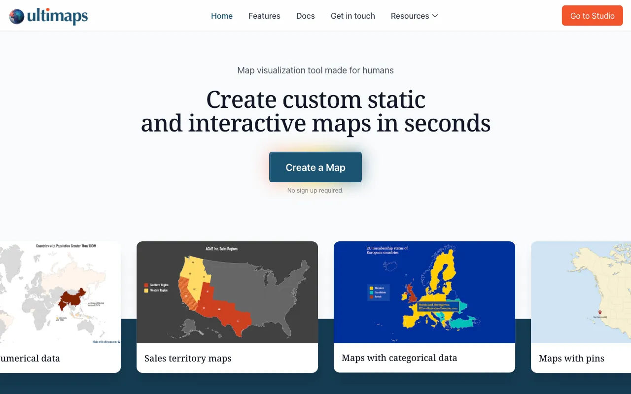 Ultimaps — preview screenshot