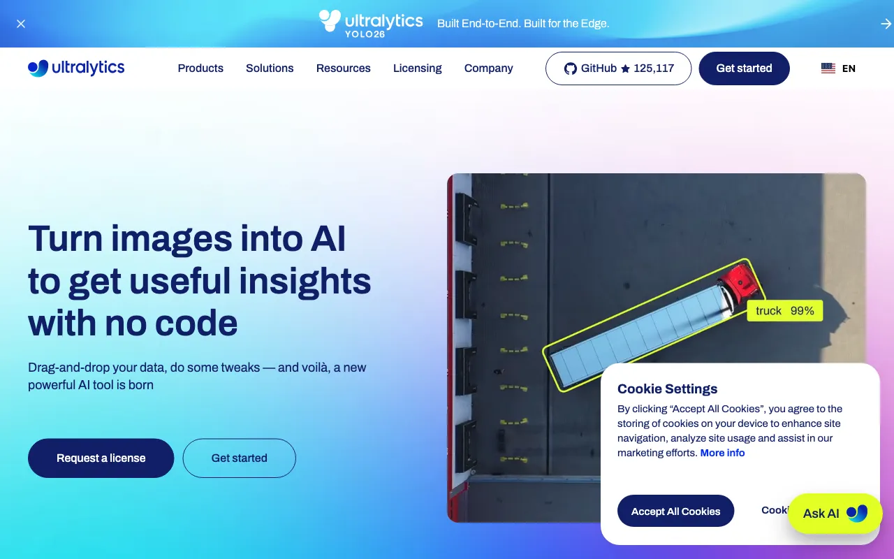 Ultralytics — preview screenshot