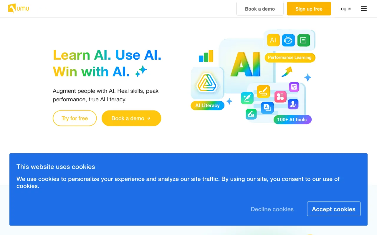 UMU AI Audio Slides — preview screenshot