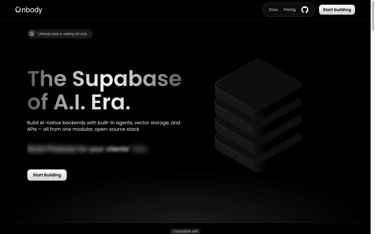 Unbody — preview screenshot