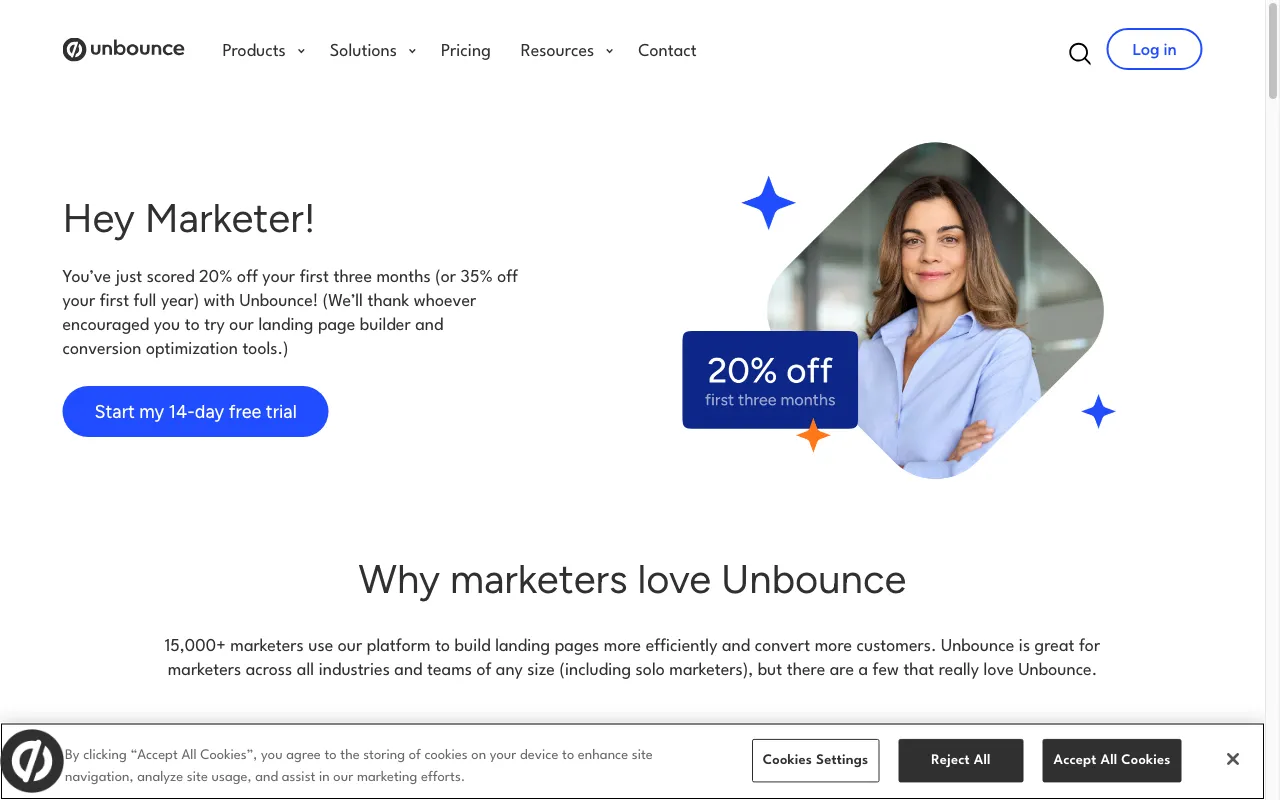 unbounce — preview screenshot