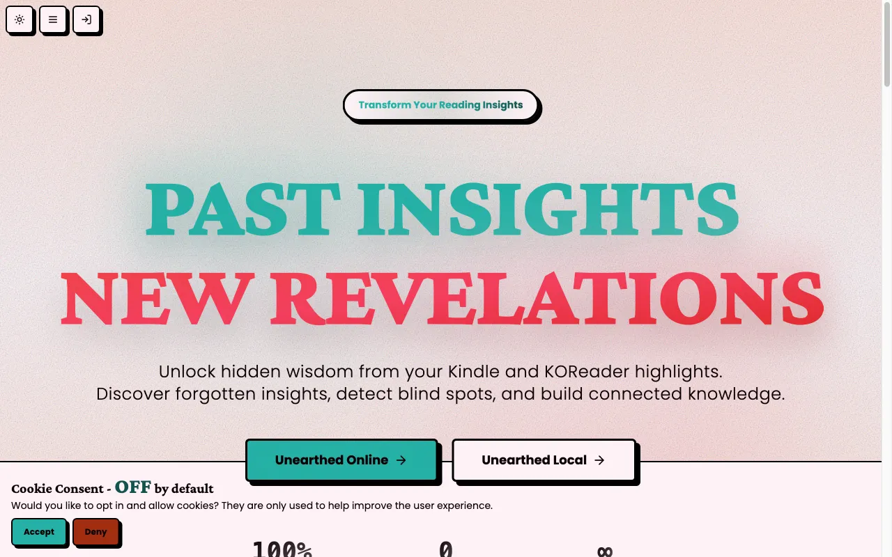 Unearthed — preview screenshot