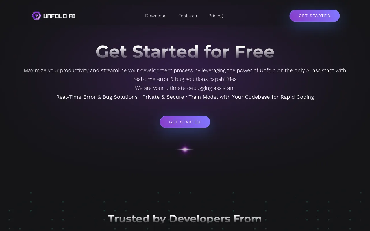 Unfold AI — preview screenshot