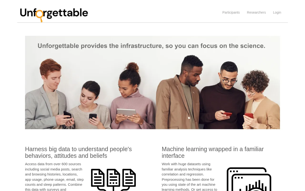 Unforgettable — preview screenshot