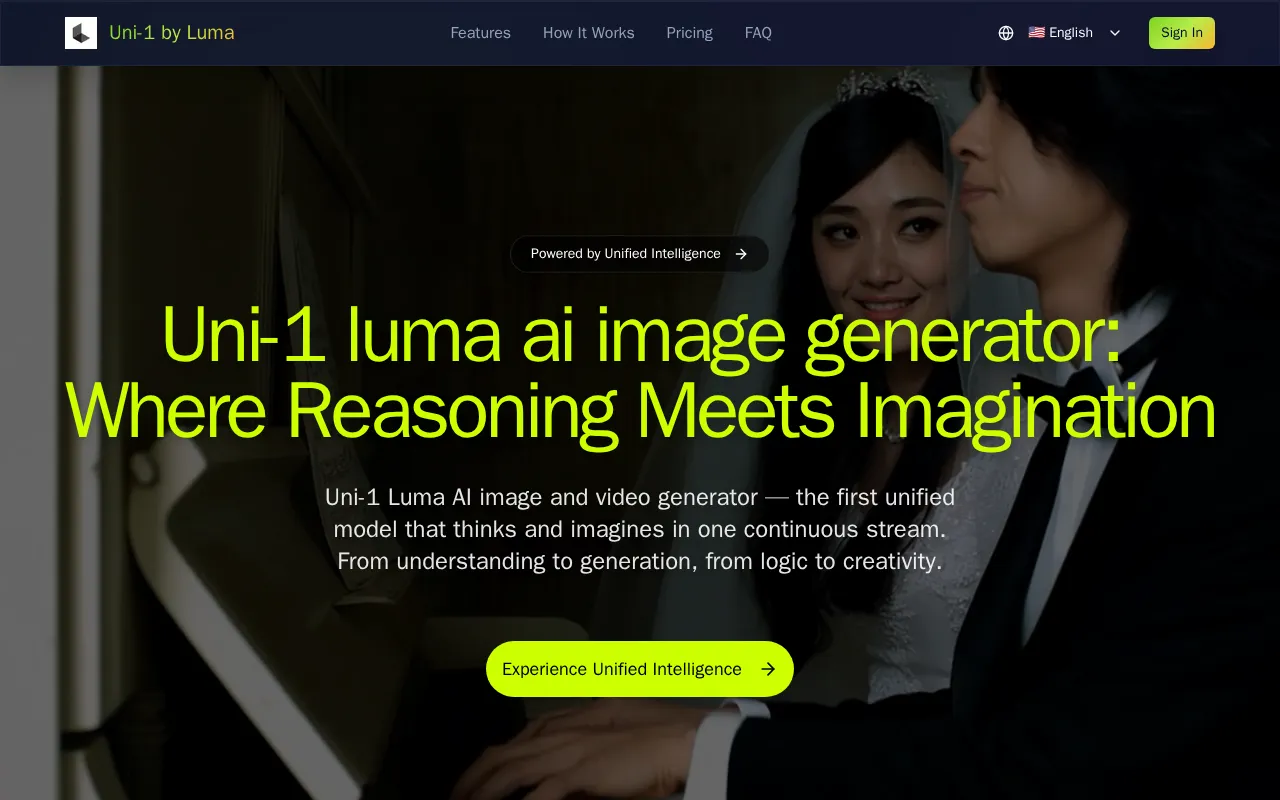 UNI-1 by Luma — preview screenshot
